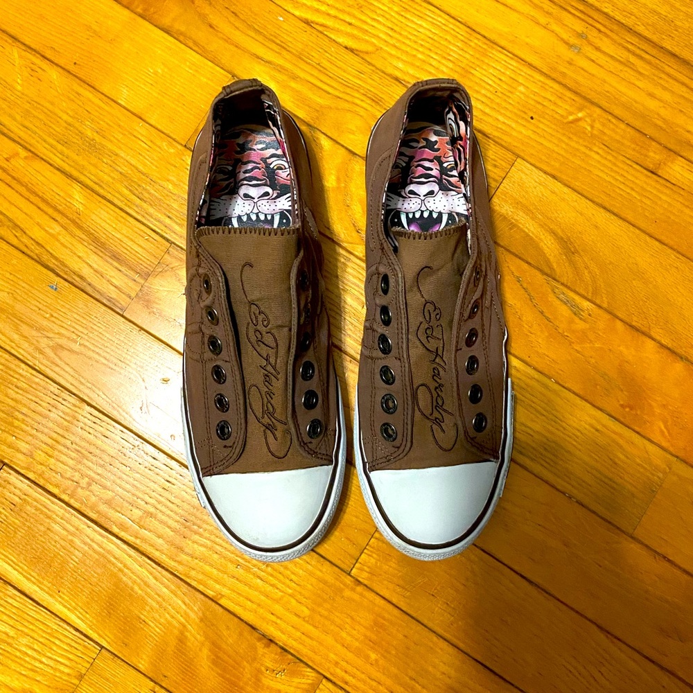 Ed hardy women’s size 10 shoes